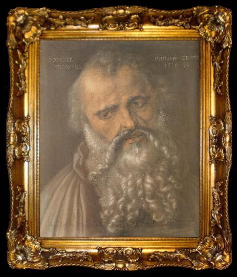 framed  Albrecht Durer Head of the Apostle Philip, ta009-2